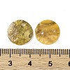 Spray Painted Natural Akoya Shell Connector Charms BSHE-S304-17A-3