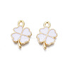 Rack Plating Alloy Enamel Pendants LS-ENAM-N055-088-04LG-2