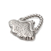 Non-Tarnish 304 Stainless Steel Pendants STAS-N103-46P-2