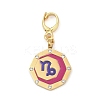 304 Stainless Steel Enamel Pendant Decoration STAS-S168-01G-10-1