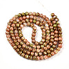 Baking Paint Glass Beads Strands DGLA-N003-6mm-B11-3