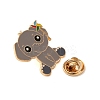 Animal Enamel Pins JEWB-H023-02G-05-3