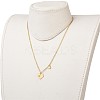 304 Stainless Steel Pendant Necklaces NJEW-JN02214-06-4