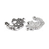 Tibetan Style Alloy Pendant Enamel Settings PALLOY-N160-49AS-2