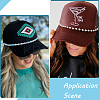 6Pcs 6 Styles Ocean Theme Synthetic Turquoise & Magnesite Beads and Alloy Baseball Cap Chain HJEW-SC0002-34-6
