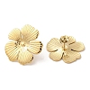 Ion Plating(IP) 304 Stainless Steel Stud Earrings X-EJEW-Z022-29G-2