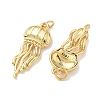Brass Micro Pave Cubic Zirconia Animal Pendants KK-H280-05B-G-2