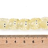 Transparent Glass Beads Strands LAMP-L078-010H-4