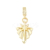Brass Micro Pave Cubic Zirconia Pendants KK-S510-09G-1