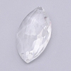 Transparent Glass Pendants GLAA-WH0022-21-1