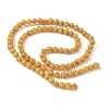Natural Beeswax Beads Strands G-L095-B02-4mm-01-3