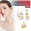 Brass Micro Pave Colorful Grade AAA Cubic Zirconia Pendants KK-BBC0015-36C-2