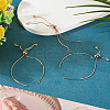 3Pcs 3 Colors Brass Box Chain Slider Bracelet Making KK-TA0003-12-RS-4