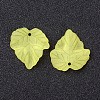 Autumn Theme Transparent Frosted Acrylic Pendants X-PAF002Y-17-3
