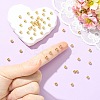 SHEGRACE Flat Round Brass Beads XGRPCU423-294G-5