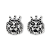 Tibetan Style Alloy Beads TIBEB-N005-087-2
