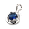 925 Sterling Silver Pave Cubic Zirconia Pendants STER-V001-03P-09-2