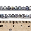 Dyed Natural Cultured Freshwater Pearl Beads Strands PEAR-A006-03B-5
