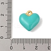 304 Stainless Steel Enamel Pendants STAS-M071-02F-3