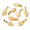 Natural Topaz Jade Pendants G-Q998-008G-1