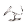 304 Stainless Steel Slide On End Clasp Tubes & Open Jump Rings & Lobster Claw Clasps & Chain Extender STAS-TA0004-65P-3