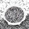 Glass Bugle Beads X-SEED-N007-28A-2