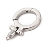 304 Stainless Steel Twister Clasps X-STAS-S187-01P-2