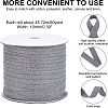 Cotton Twill Tape Ribbons OCOR-WH0058-35R-2