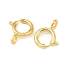 925 Sterling Silver Spring Ring Clasps STER-K167-076A-G-1