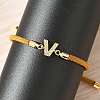 Adjustable Nylon Cord Bracelets LS-BJEW-C096-01G-22-3