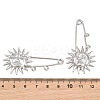 Sun 304 Stainless Steel Safety Pins Brooch Findings SA-CBA098D-13B-P-3