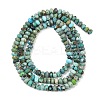 Natural HuBei Turquoise Beads Strands G-B175-A14-2x4mm-3