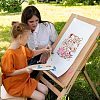 PET Hollow out Drawing Painting Stencils Sets for Kids Teen Boys Girls DIY-WH0172-634-5