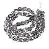 Electroplate Glass Beads Strand X-EGLA-S188-21-A01-2