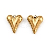 304 Stainless Steel Charms Ion Plating(IP) STAS-K295-07A-G-1