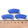 Opaque Crackle Acrylic Beads MACR-S372-001N-013-4