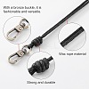 4Pcs 2 Colors Wax Cord Necklace Makings AJEW-PH0003-03-4
