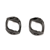 Rack Plating  Brass Linking Rings KK-K346-06B-2