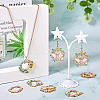 16Pcs 4 Styles Rack Plating Alloy Enamel Pendants FIND-TA0005-62-7