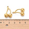 304 Stainless Steel Pendants STAS-K306-59A-G-3