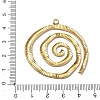 304 Stainless Steel Pendants STAS-P395-05G-3