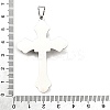 304 Stainless Steel Big Pendants STAS-R171-01P-3