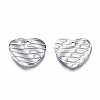 304 Stainless Steel Charms STAS-S080-055P-NR-2