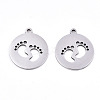 Jewelry Non-Tarnish 201 Stainless Steel Pendants STAS-S081-008-2