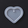 Heart Pendant Food Grade Silicone Molds DIY-D074-13-3