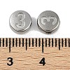 Anti-Tarnish 304 Stainless Steel Beads STAS-L082-018P-04-3