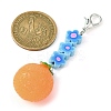Fruit Resin Pendant Decoration HJEW-JM01554-4