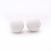 Silicone Beads Round Rubber Bead 15MM Loose Spacer Beads for DIY Supplies Jewelry Keychain Making FIND-SX0001-204-1