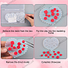 4Pcs 4 Styles Silicone Carved Molds MRMJ-SC0001-47A-4