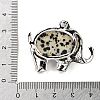 Natural Dalmatian Jasper Pendants G-G112-01P-15-3